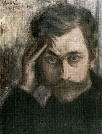 Portrait of James Pitcairn Knowles, Jozsef Rippl-Ronai